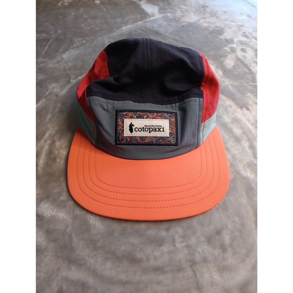 Cotopaxi Mutlipanel Strapback Hat Cap Multicolor